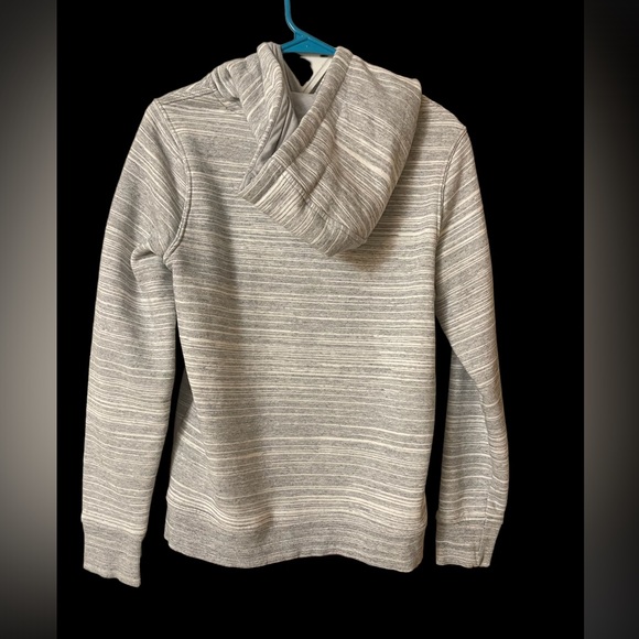 Carhartt Woman’s Hoodie-White/Gray - Picture 2 of 2